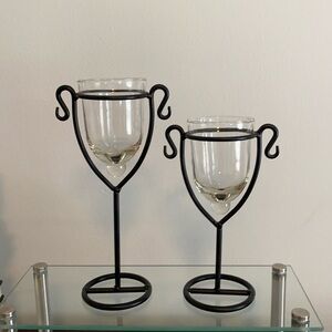 2 piece set of Candle holder for votive candles